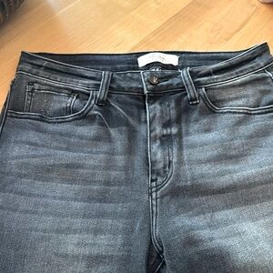 Gray distressed skinny